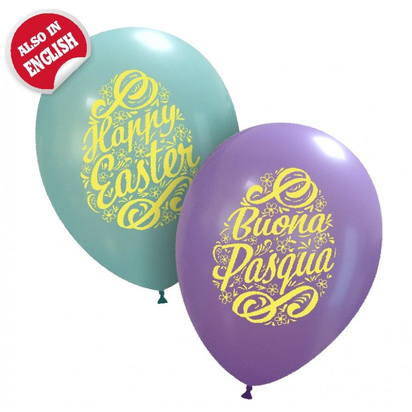 Palloncini Decorati 12" Uovo di Pasqua